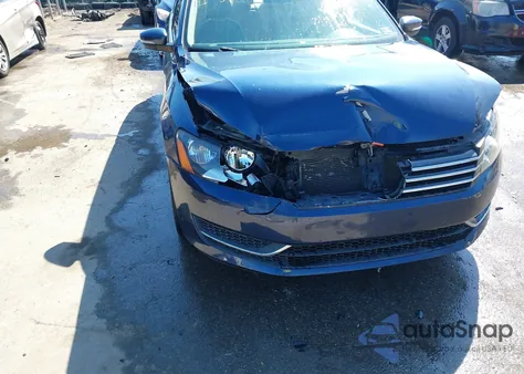 2013 Volkswagen Passat 2.5L Se from USA, damaged, VIN 1VWBH7A33DC005813